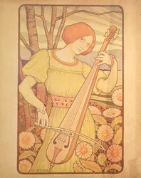 Young Woman with a Lute